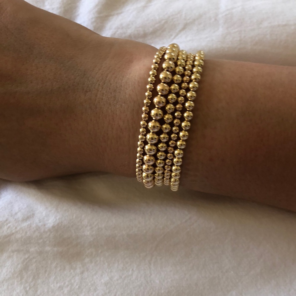 14gf Beaded bracelets